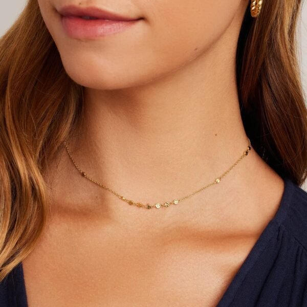 Chloe Mini Choker - Gold - Image 2