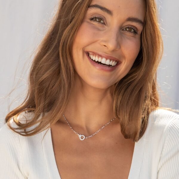 Parker Mini Necklace Silver - Image 2